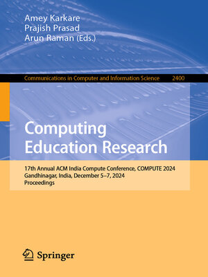 cover image of Computing Education Research